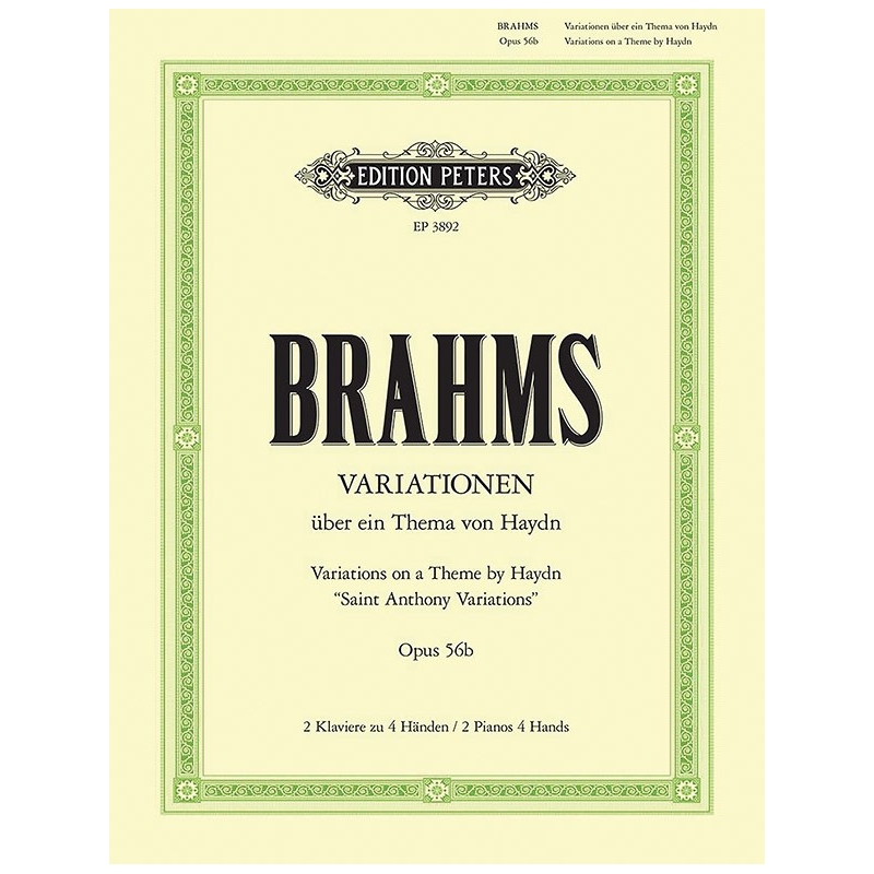 Brahms, Johannes - St. Anthony Chorale & 4 Variations Op.56b Haydn Variations