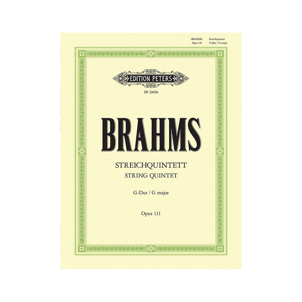 Brahms, Johannes - String Quintet in G Op.111