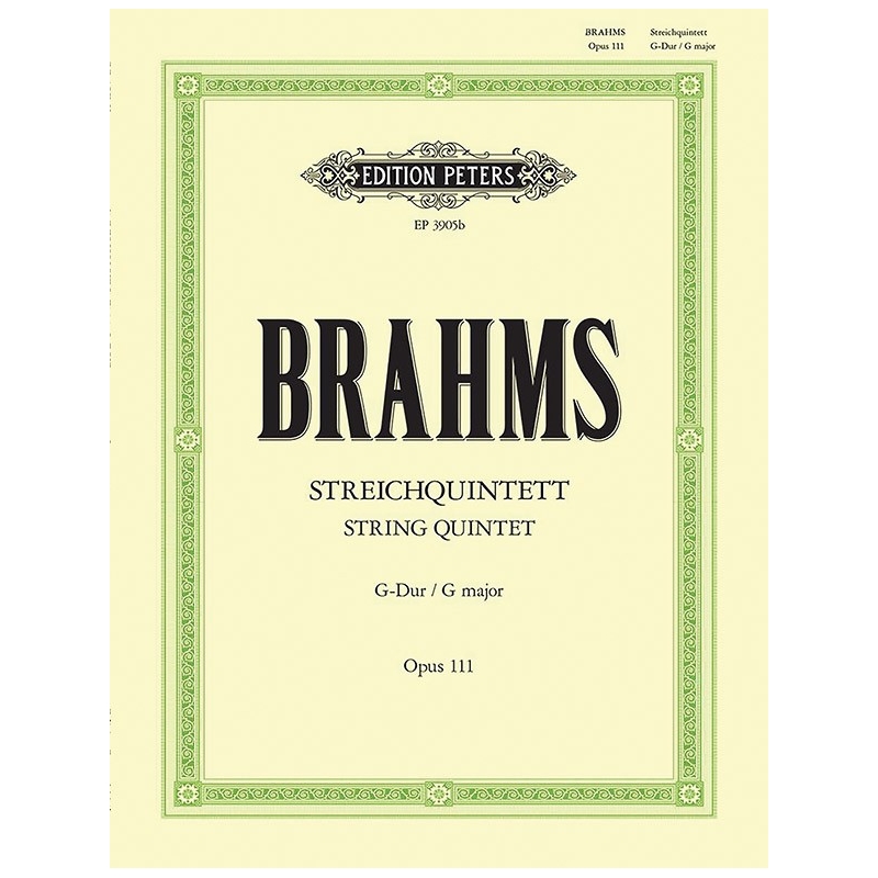 Brahms, Johannes - String Quintet in G Op.111