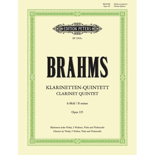 Brahms, Johannes - Quintet...
