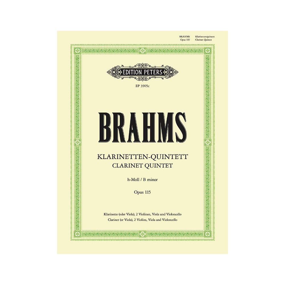 Brahms, Johannes - Quintet in B minor Op.115