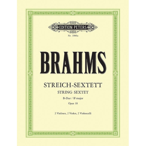 Brahms, Johannes - String Sextet in B flat Op.18