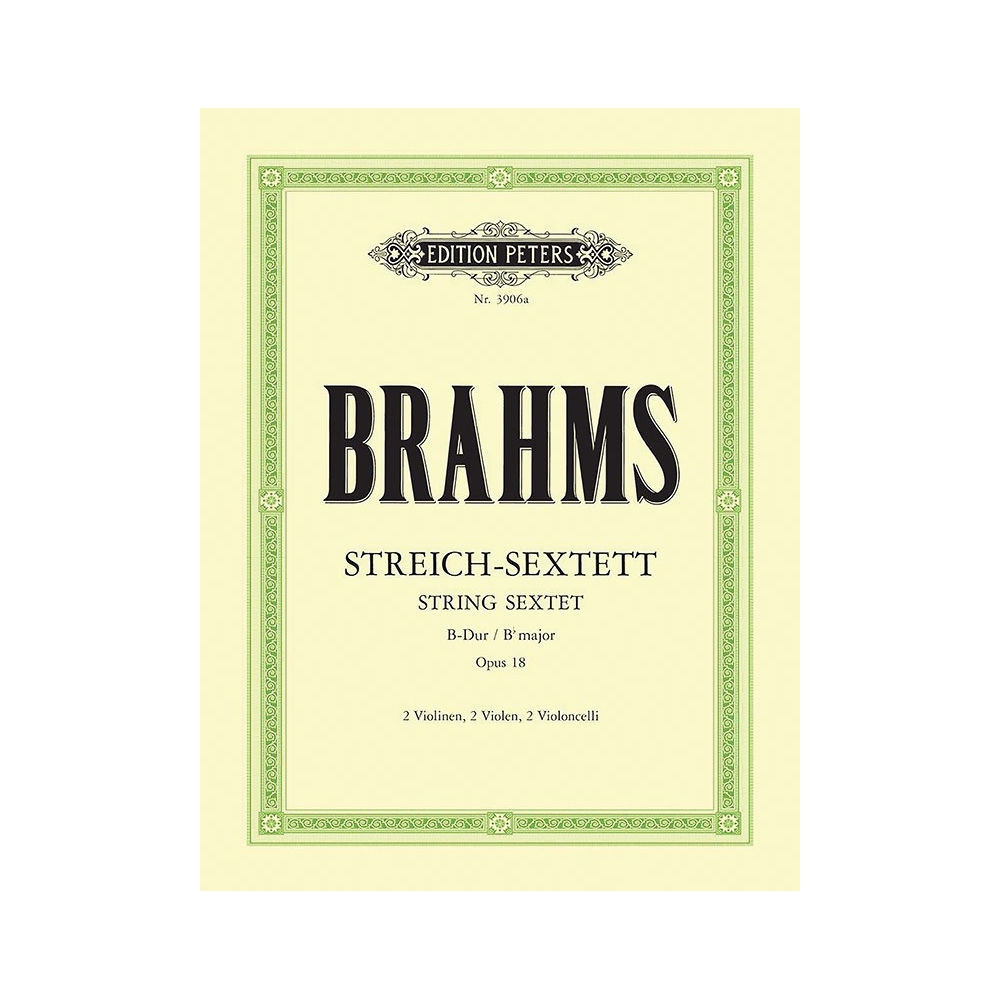 Brahms, Johannes - String Sextet in B flat Op.18