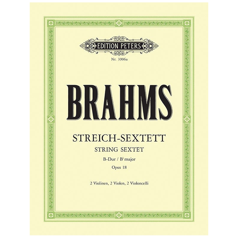 Brahms, Johannes - String Sextet in B flat Op.18