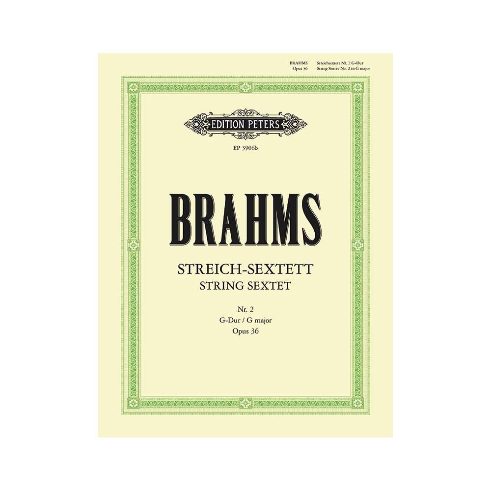 Brahms, Johannes - String Sextet in G Op.36