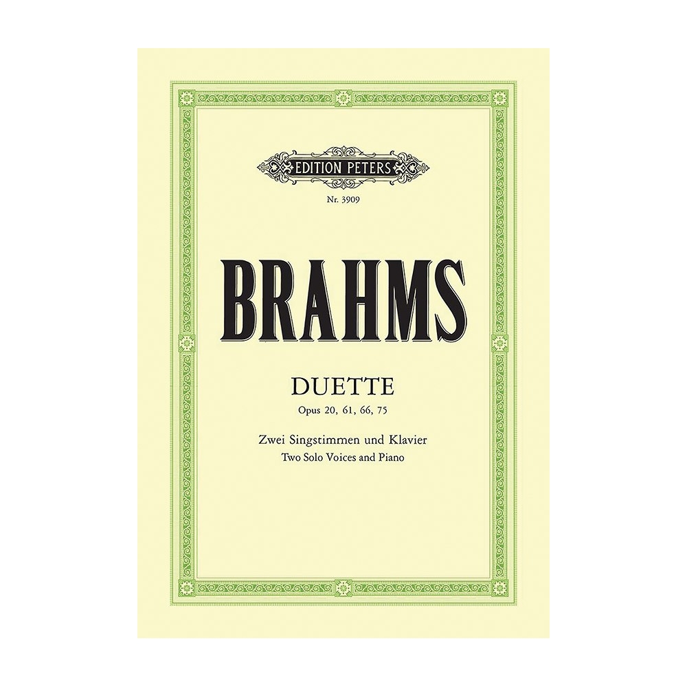 Brahms, Johannes - 14 Duets Soprano and Alto