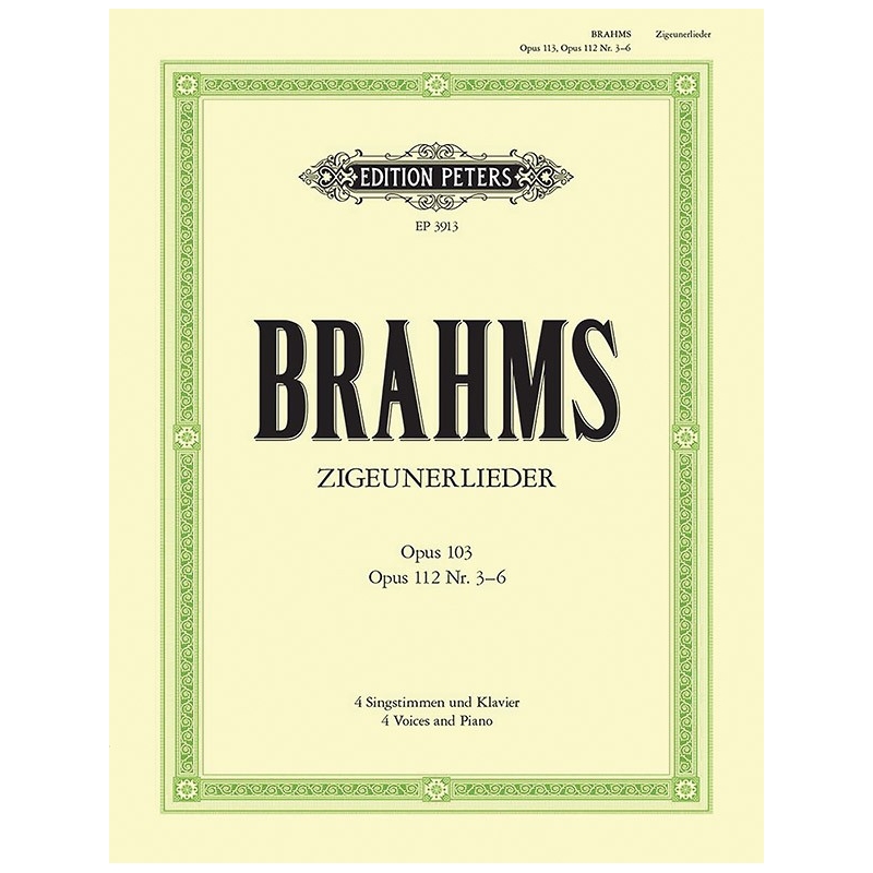 Brahms, Johannes - Zigeunerlieder Op.103/112