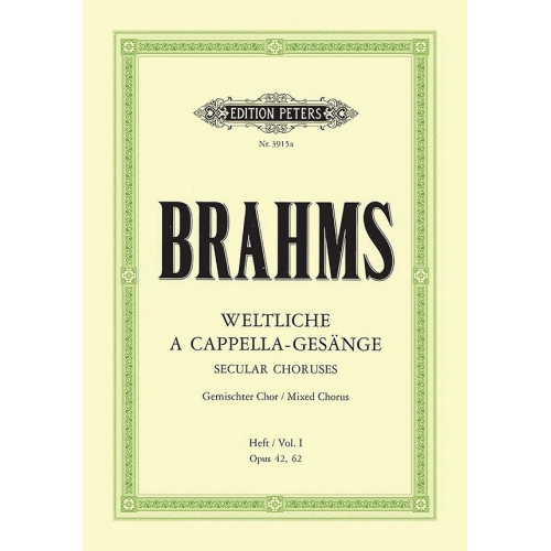 Brahms, Johannes - Secular...