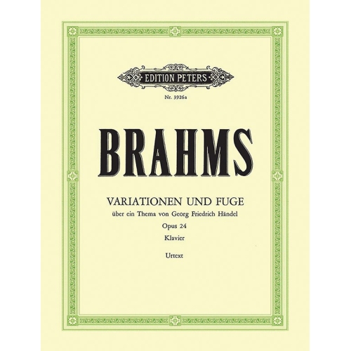 Brahms, Johannes - Variations & Fugue on a Theme of Händel Op.24