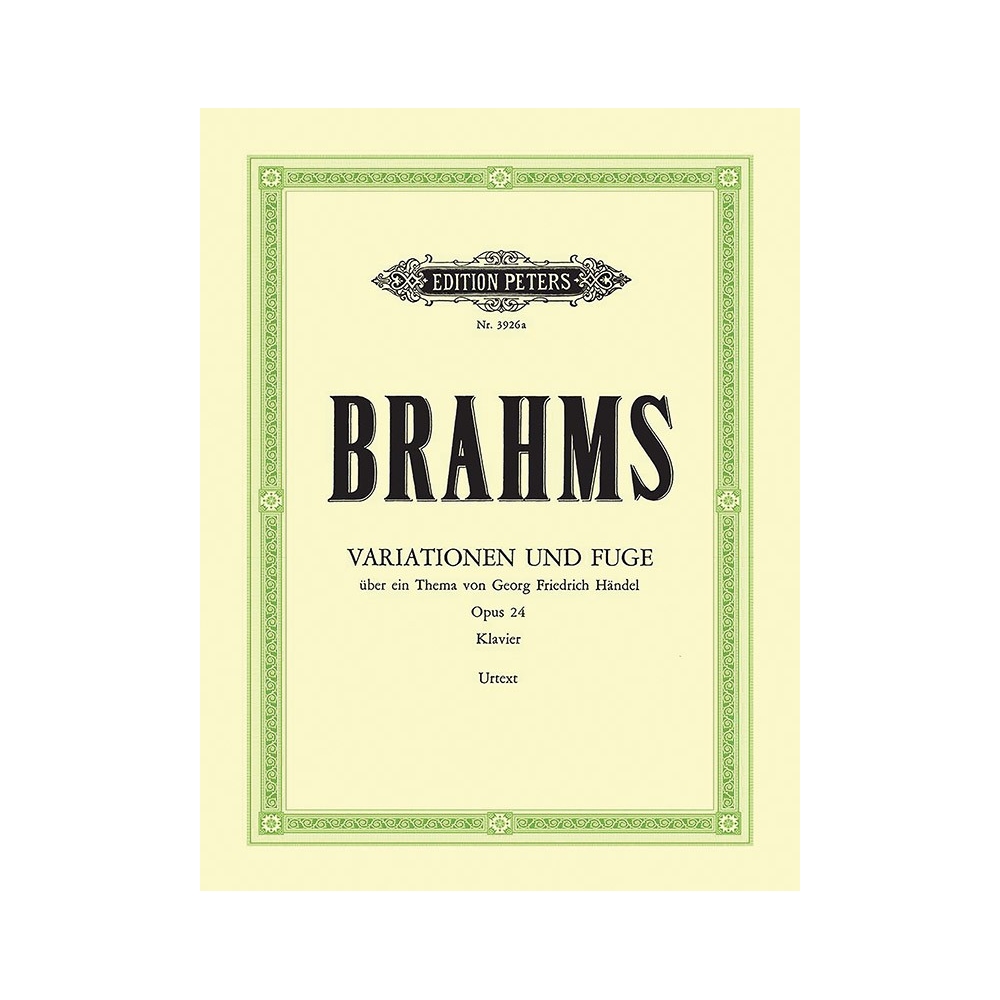 Brahms, Johannes - Variations & Fugue on a Theme of Händel Op.24