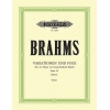 Brahms, Johannes - Variations & Fugue on a Theme of Händel Op.24