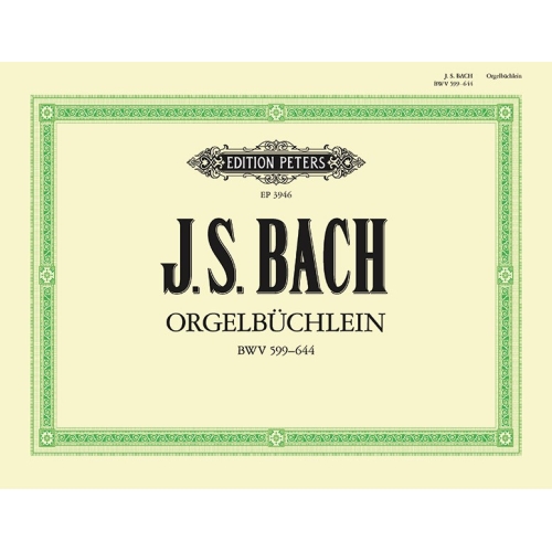 Bach, J.S - Organ Works Based on Chorales Vol.1