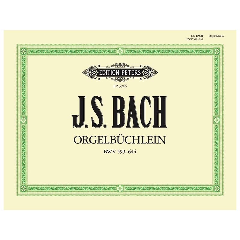 Bach, J.S - Organ Works Based on Chorales Vol.1