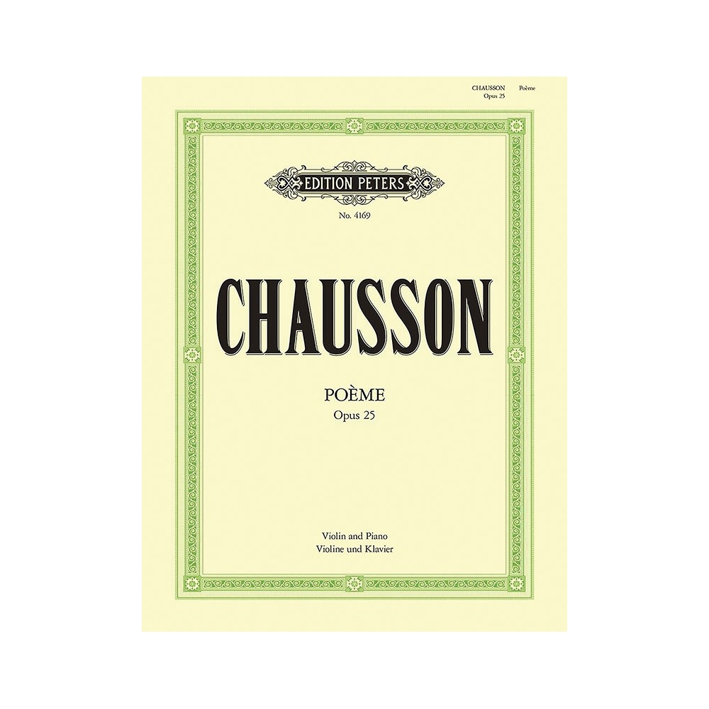Chausson, Ernest - Poème Op.25
