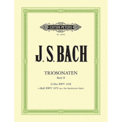 Bach, Johann Sebastian - Trio Sonatas Vol.2