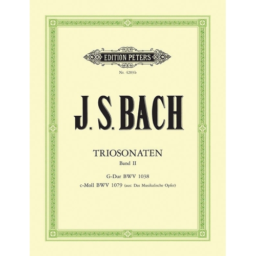 Bach, J.S - Trio Sonatas Vol.2