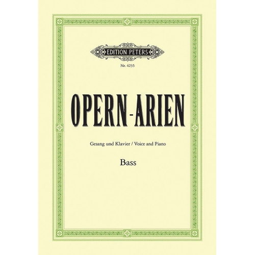 Album - Opera Arias for Bass