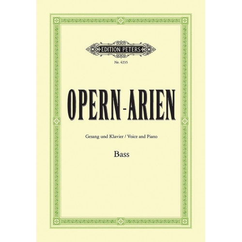 Opera Arias for Bass