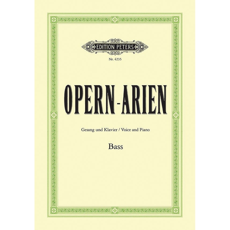 Opera Arias for Bass