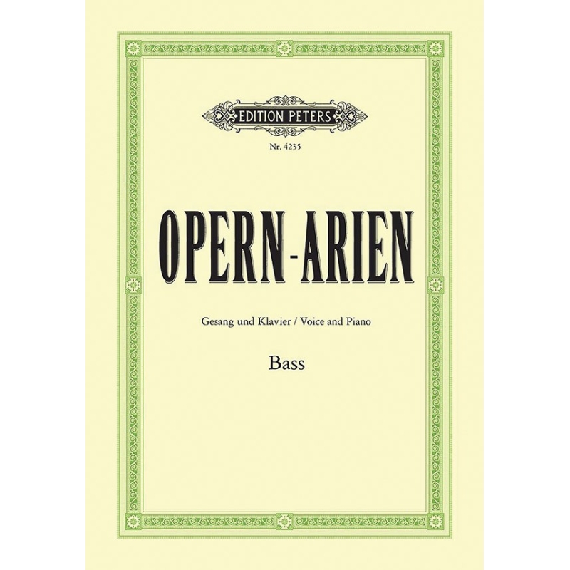 Album - Opera Arias for Bass