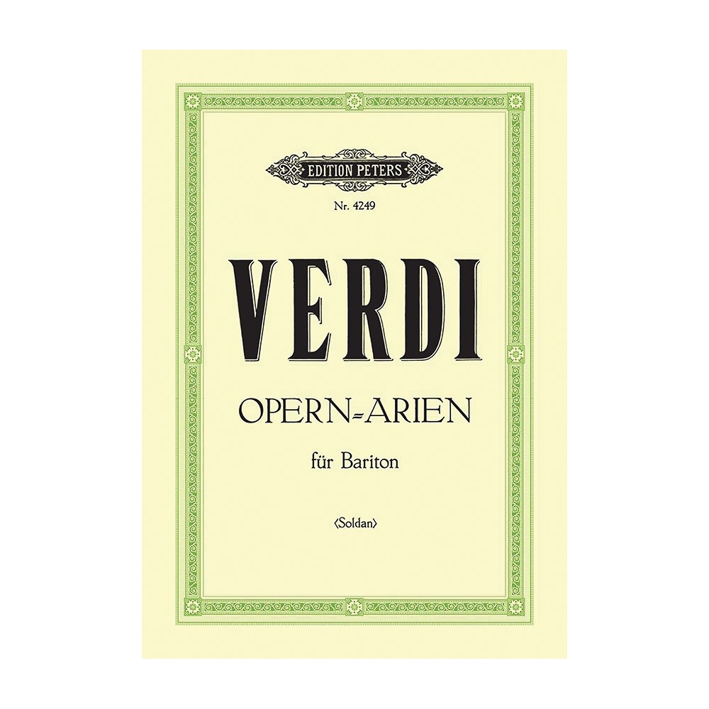 Verdi, Giuseppe - 20 Baritone Arias
