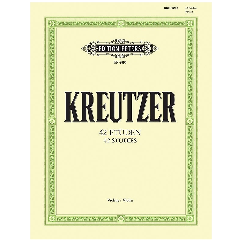 Kreutzer, Rudolphe - 42 Etudes or Caprices