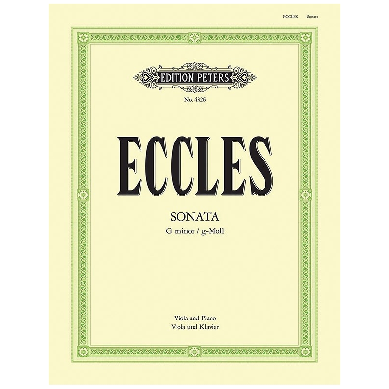 Eccles, Henry - Sonata in G minor