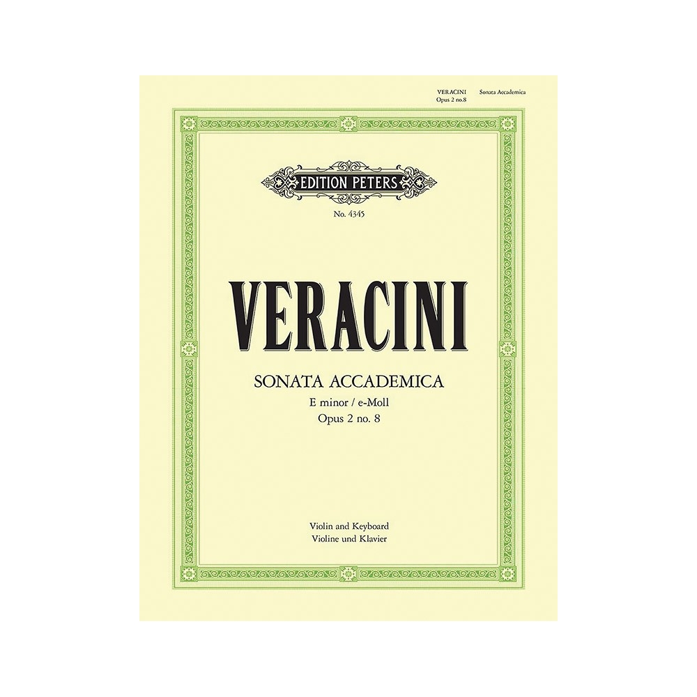 Veracini, Francesco Maria - Sonata Accademica in E minor Op.2 No.8
