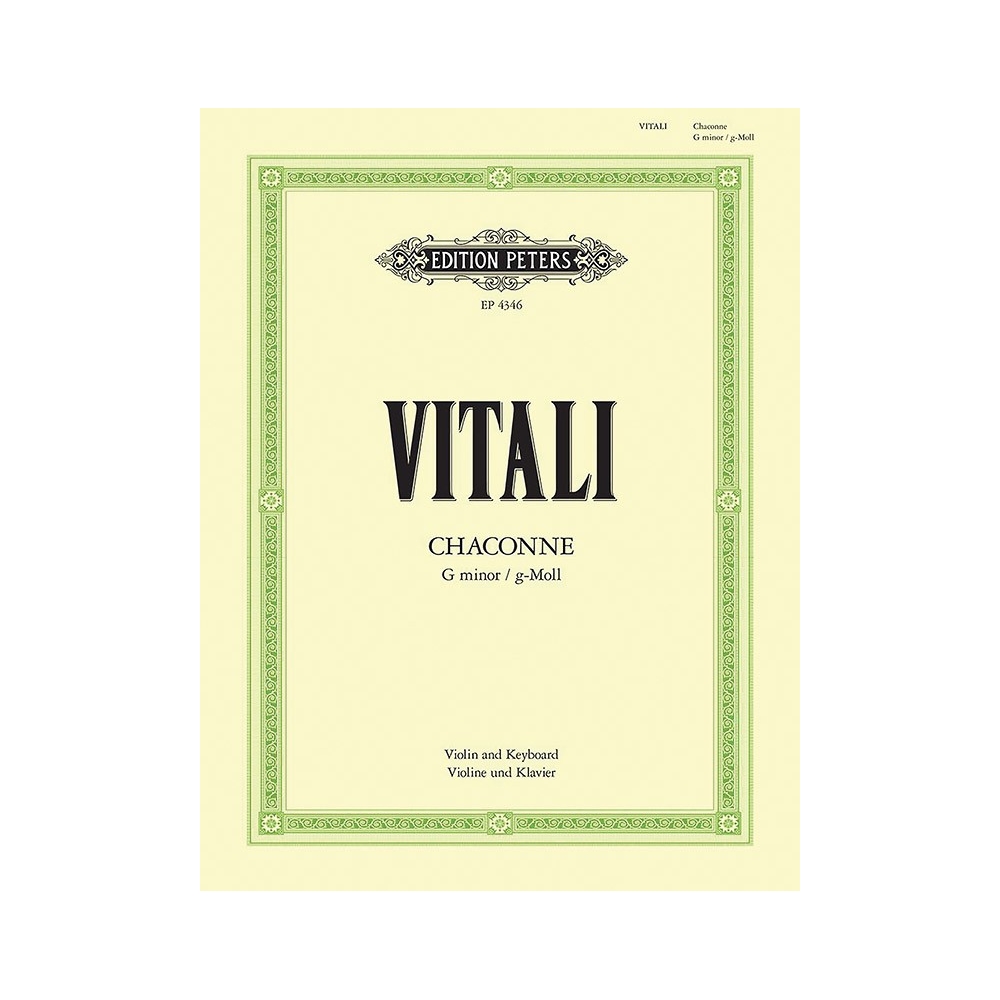 Vitali, Tomaso  A - Ciaccona in G minor