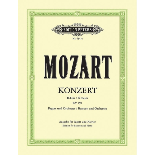 Mozart, Wolfgang Amadeus - Concerto No.1 in B flat K191