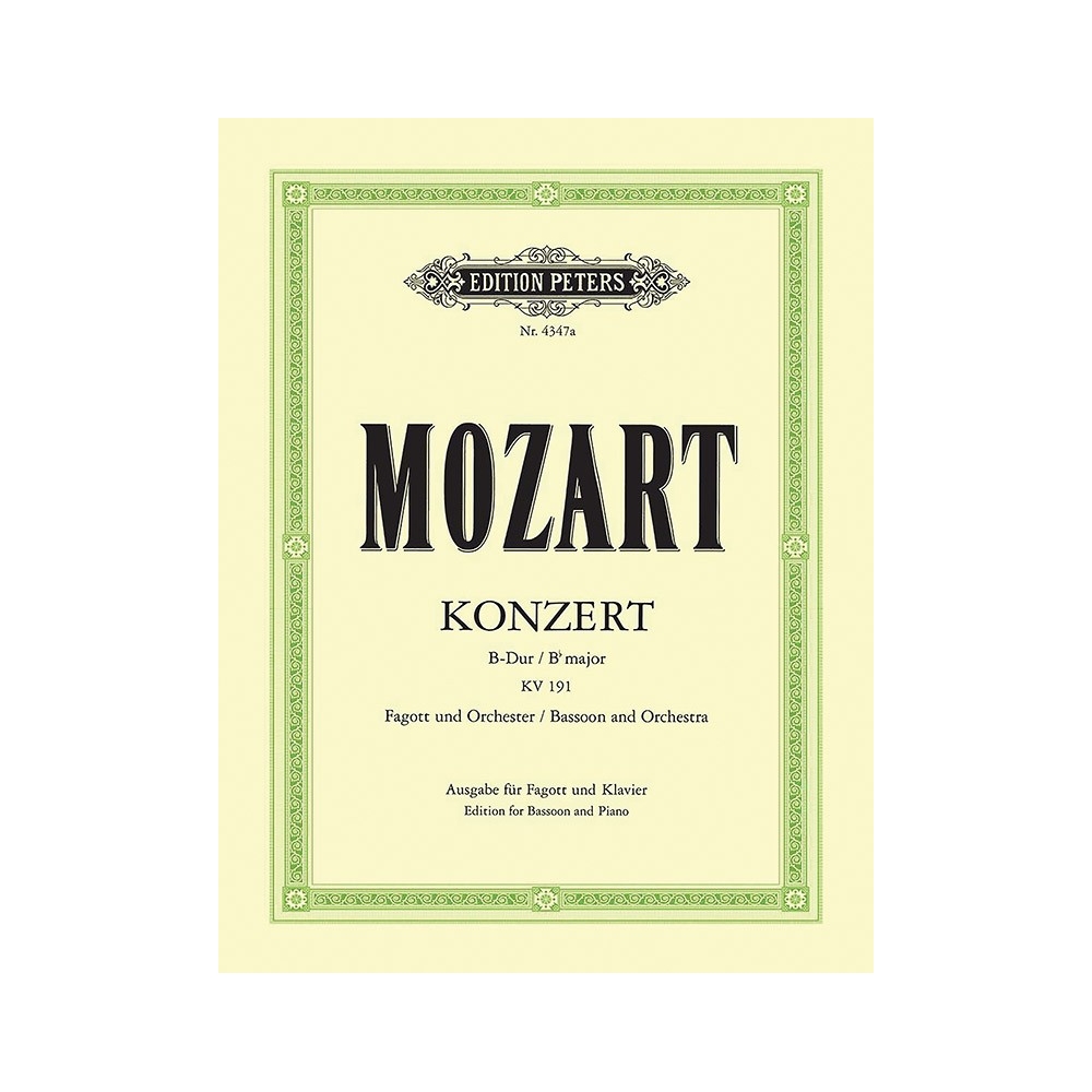 Mozart, Wolfgang Amadeus - Concerto No.1 in B flat K191