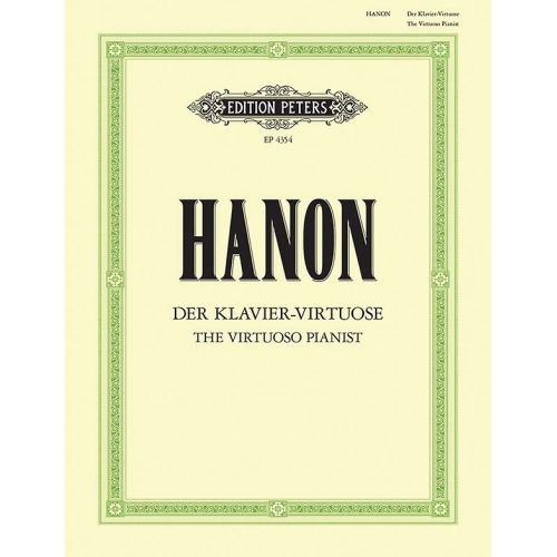 Hanon, Charles-Louis - The Virtuoso Pianist (Ger. preface)