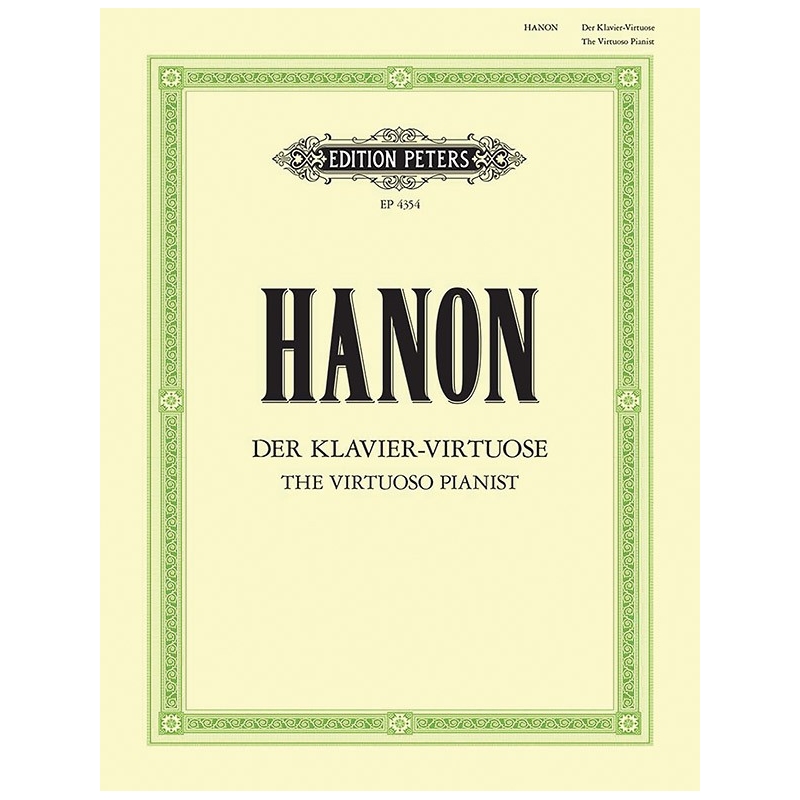 Hanon, Charles-Louis - The Virtuoso Pianist (Ger. preface)