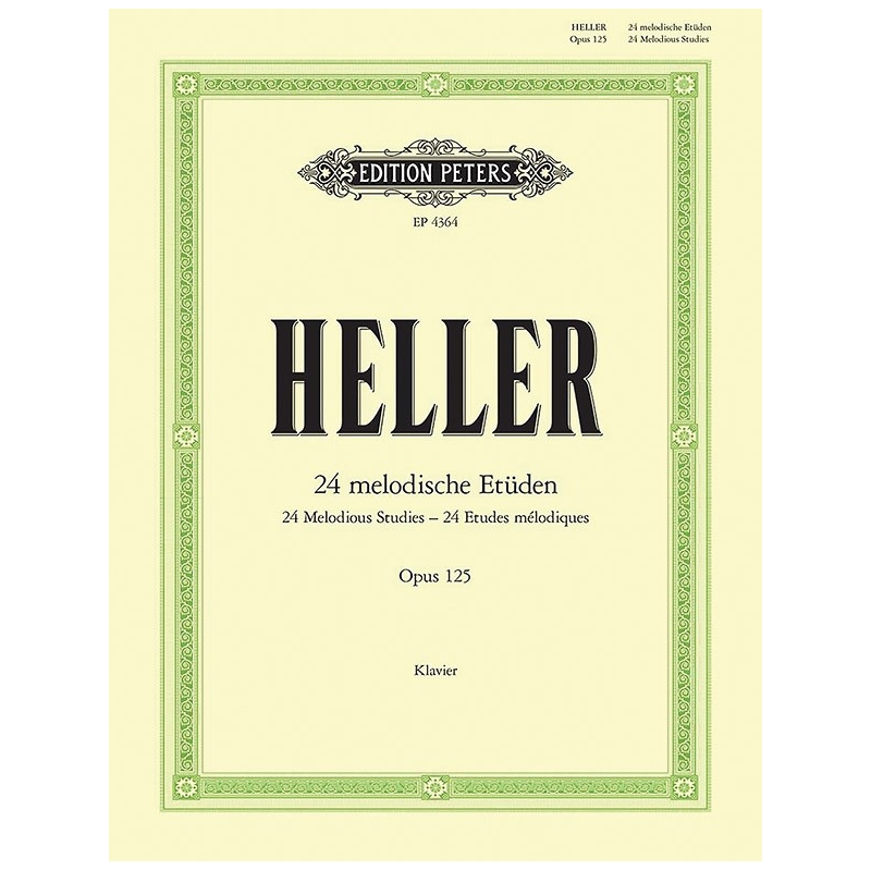 Heller, Stephen - 24 Melodious Studies Op.125