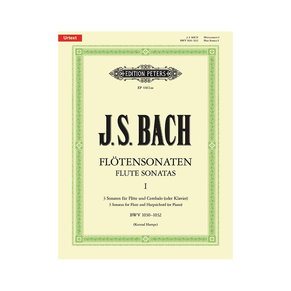 Bach, J.S - Flute Sonatas, Complete in 2 volumes, Vol.1