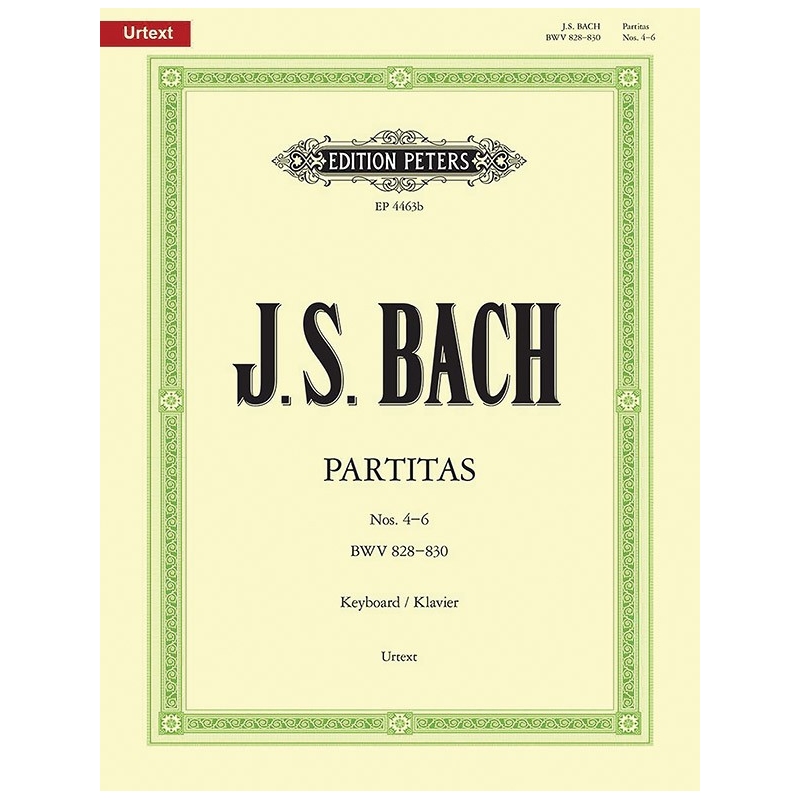 Bach, Johann Sebastian - Partitas BWV 825-830 Vol.2