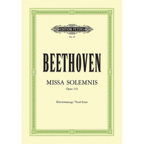 Beethoven - Mass in D Missa Solemnis Op.123