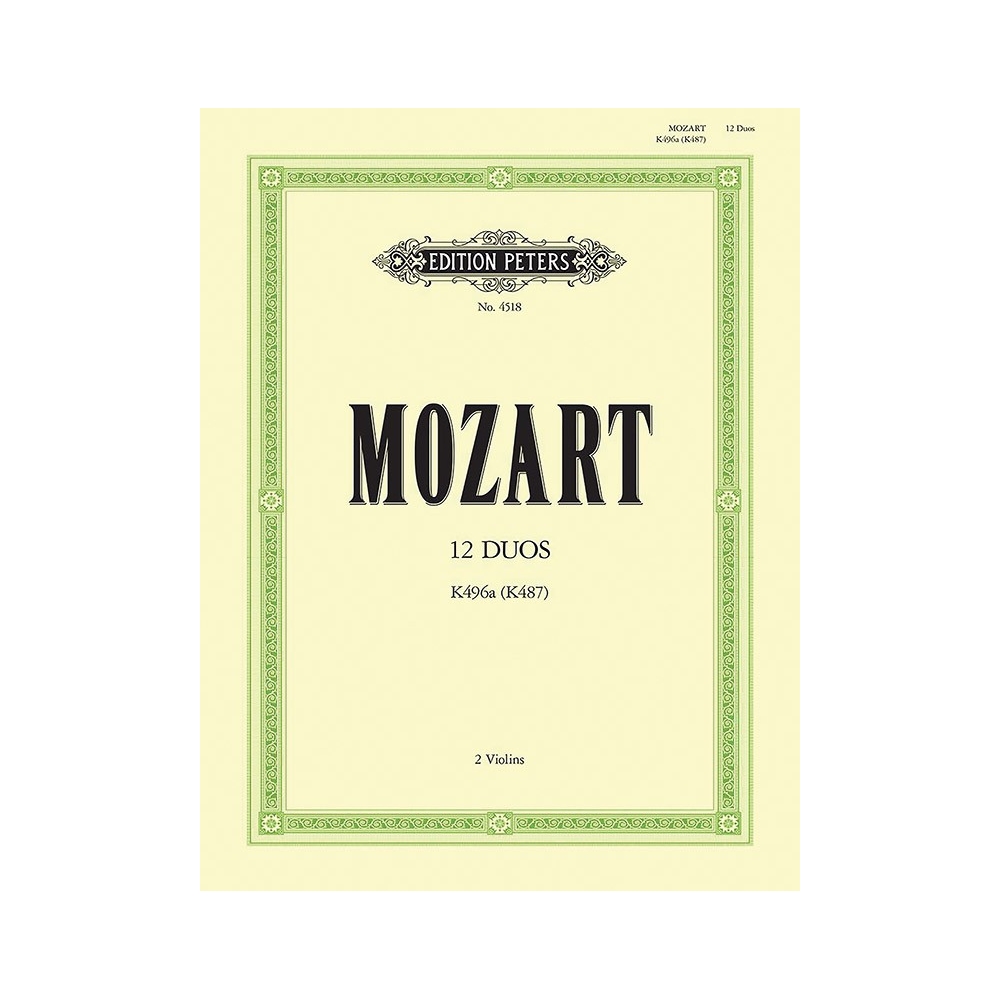 Mozart, Wolfgang Amadeus - 12 Duos K496a