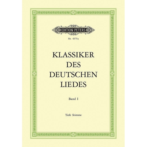 Album - Classics of the German Lied