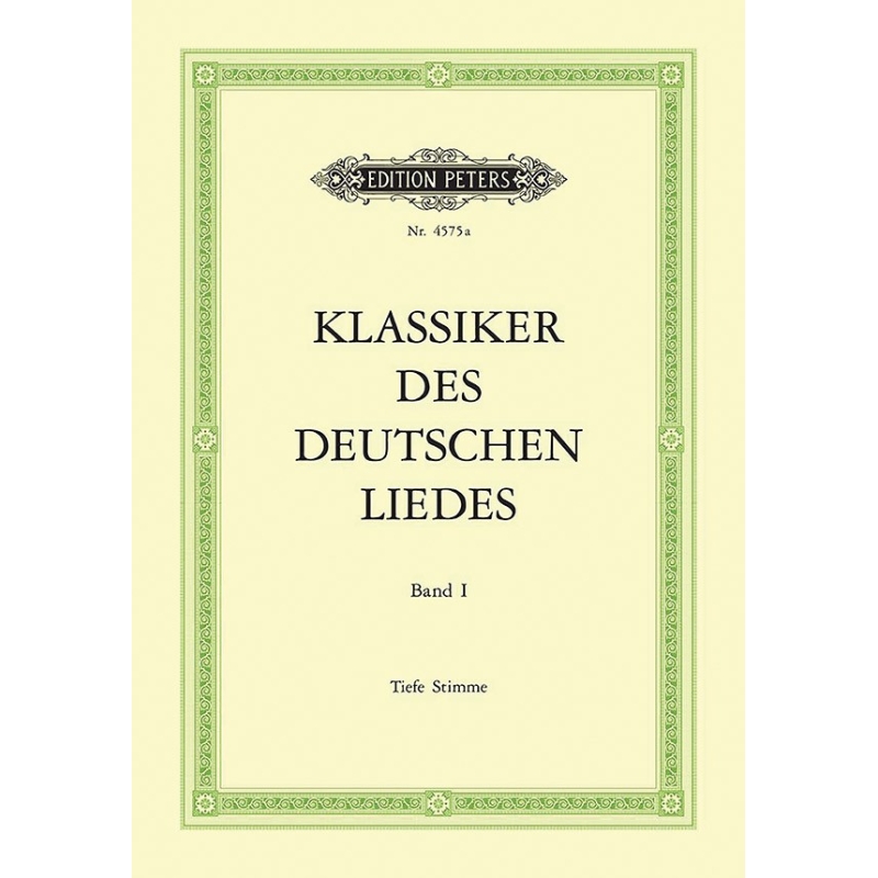 Album - Classics of the German Lied