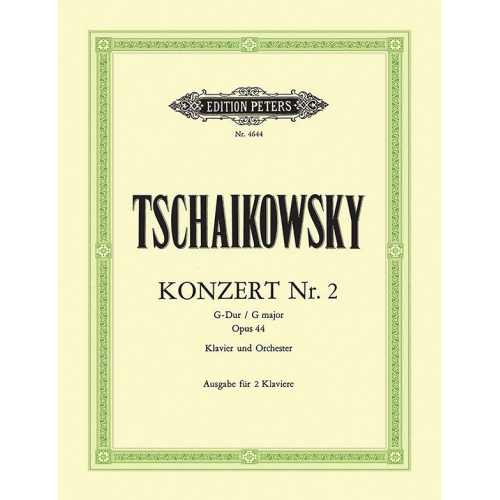 Tchaikovsky, Pyotr Ilyich - Concerto No.2 in G Op.44