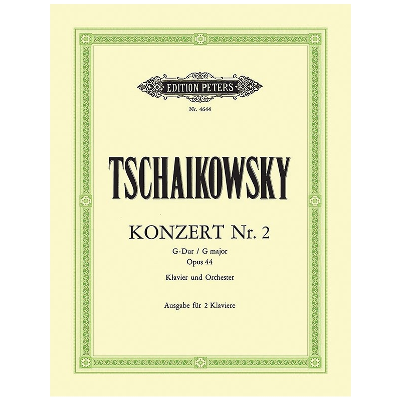 Tchaikovsky, Pyotr Ilyich - Concerto No.2 in G Op.44