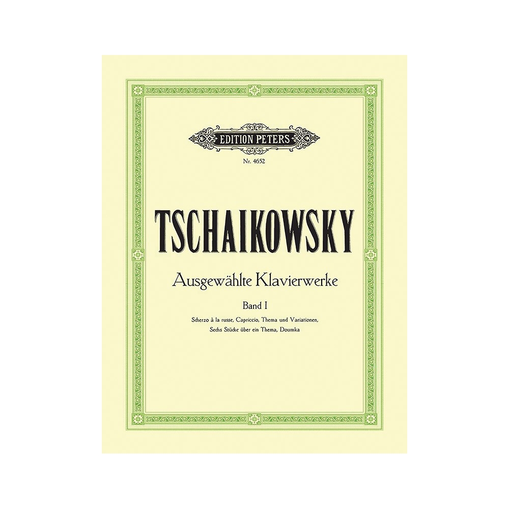 Tchaikovsky, Pyotr Ilyich - Selected Piano Works Vol.1