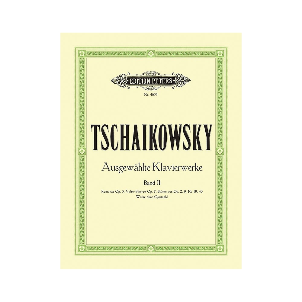 Tchaikovsky, Pyotr Ilyich - Selected Piano Works Vol.2