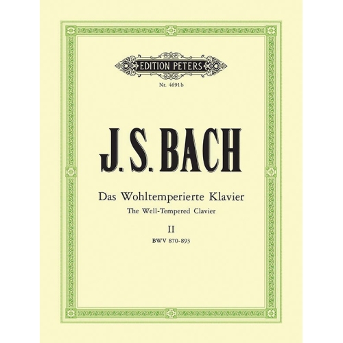 Bach, Johann Sebastian - 48 Preludes & Fugues Vol.2