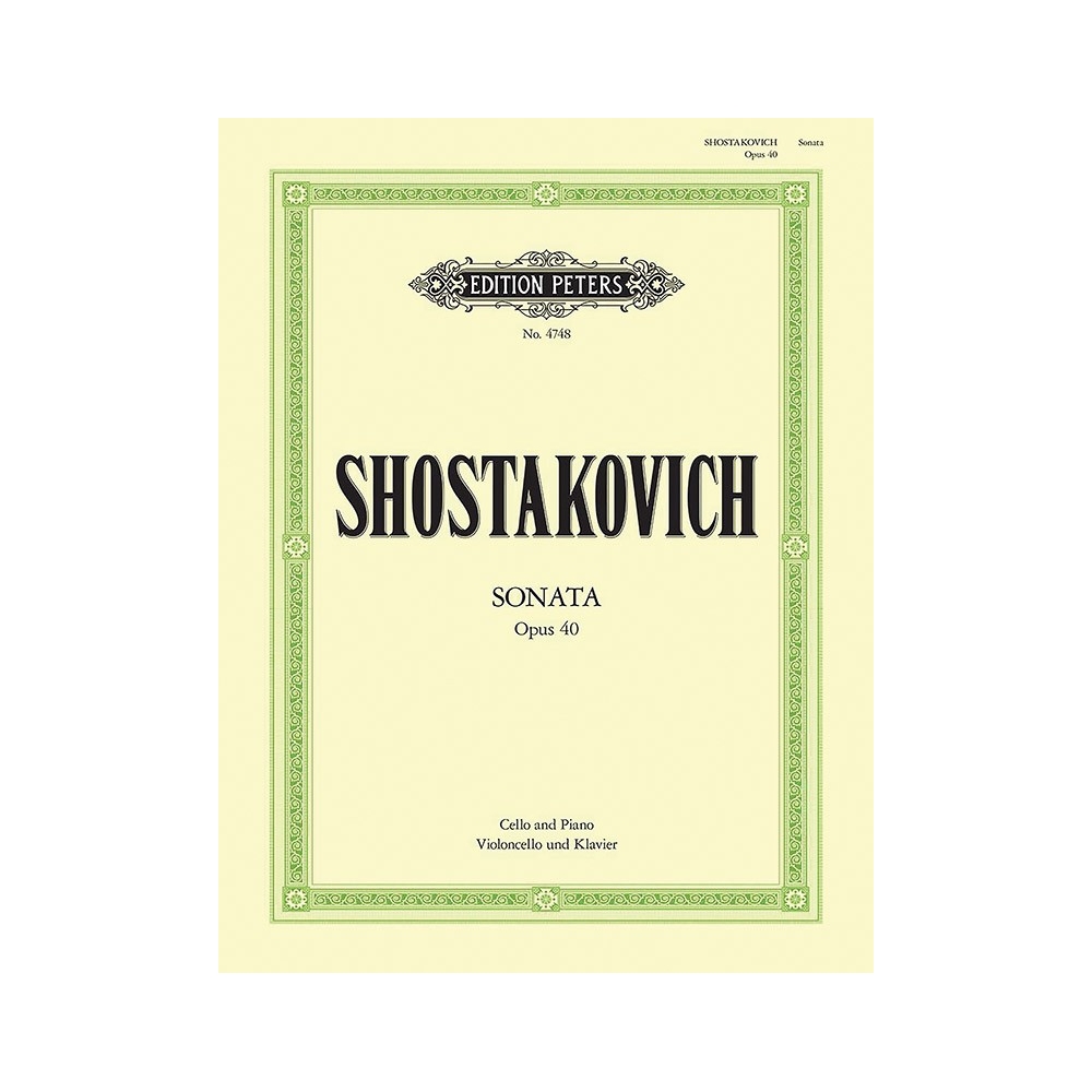 Shostakovich, Dmitry - Sonata in D minor Op.40