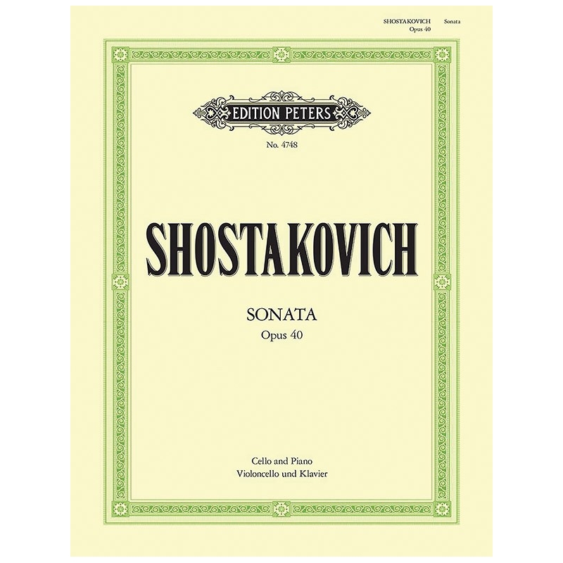 Shostakovich, Dmitry - Sonata in D minor Op.40