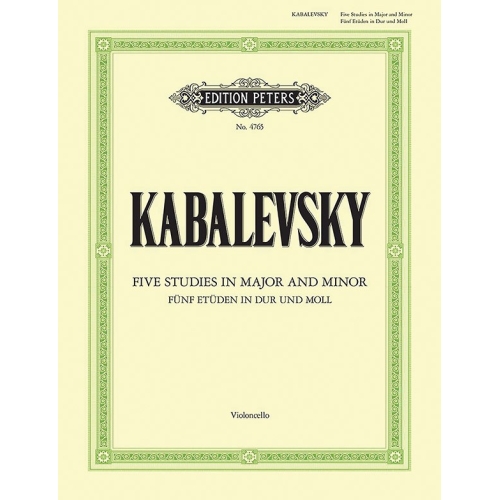 Kabalevsky, Dmitry Borisovich - 5 Studies Op.67