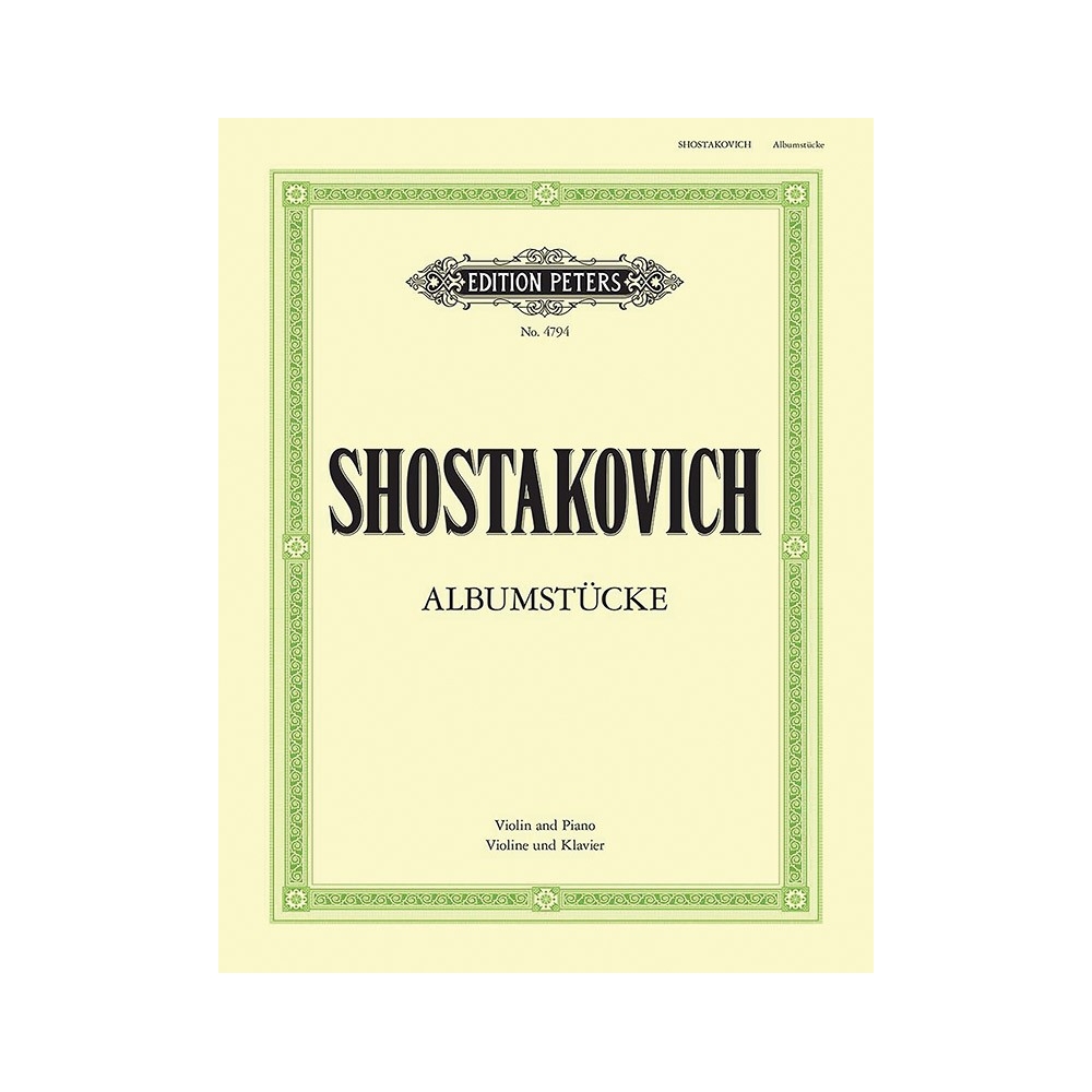 Shostakovich, Dmitri - Album Pieces