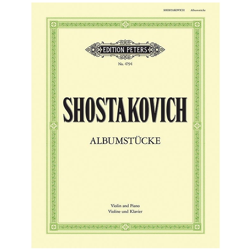 Shostakovich, Dmitry - Album Pieces